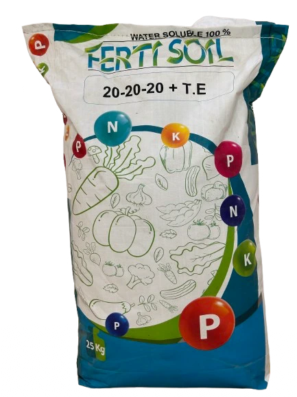 Fertisoil 20-20-20+TE   25KG