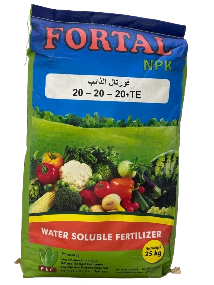 Fortal 20-20-20+TE  25KG